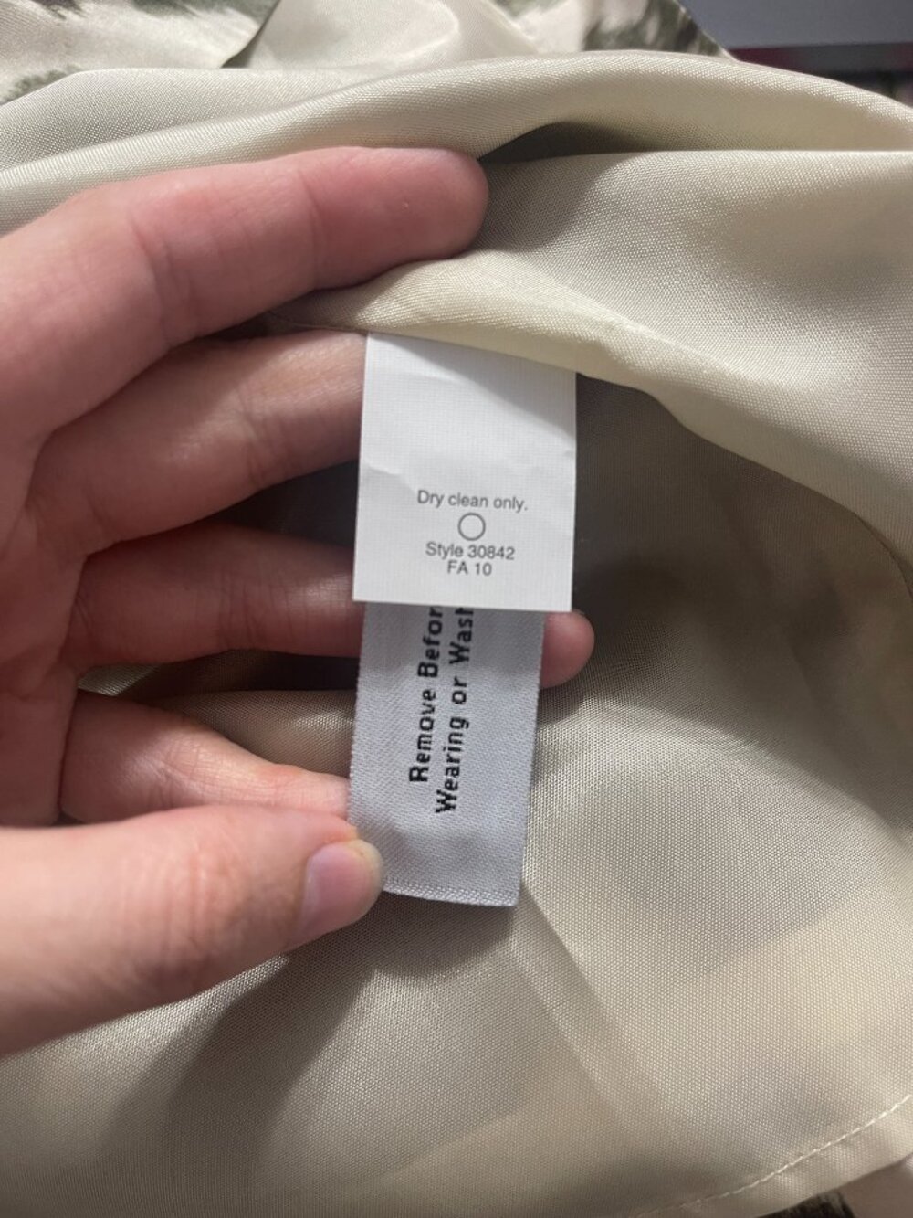 NWT J. Crew Strapless Silk Ikat Print Bustier Dress- Size 0 Green Floral - Picture 6 of 7
